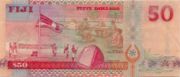 斐济元2002年版50 Dollars面值——反面