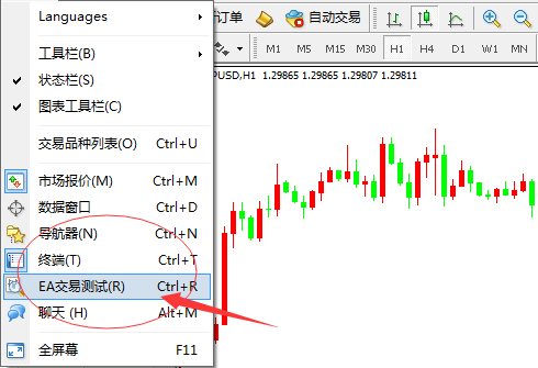 MT4如何加载自编的EA系统