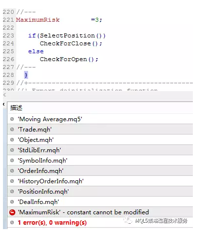 怎么通过快速理解变量 来深度理解EA和运用EA