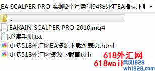 EA SCALPER PRO实测2个月盈利94%外汇EA下载