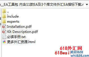 外汇EA工具包内含11款EA及3个库文件下载