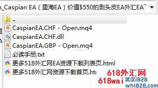 Caspian EA(里海EA)价值$550的剥头皮外汇EA下载!