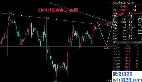 5.8现货黄金最新行情操作建议